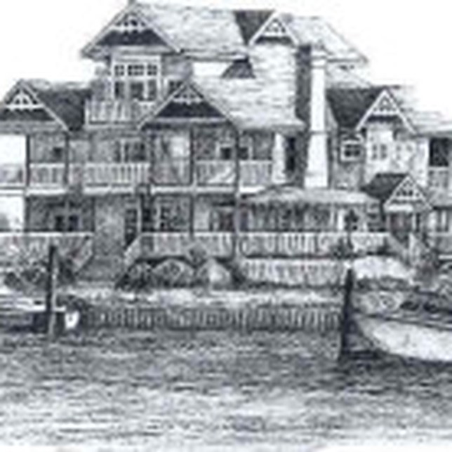 Waterfront resort<br>